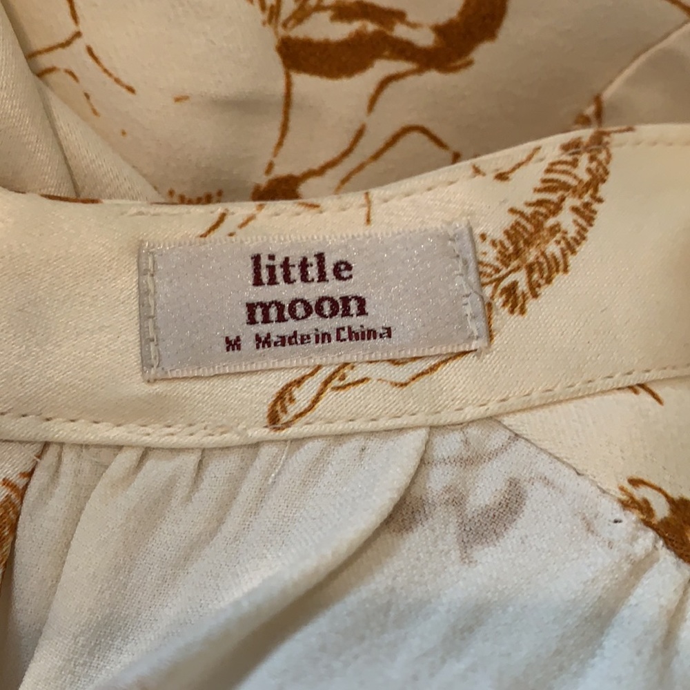 Aritzia Little Moon Horses Print Honeysuckle Dress - Picture 8 of 10